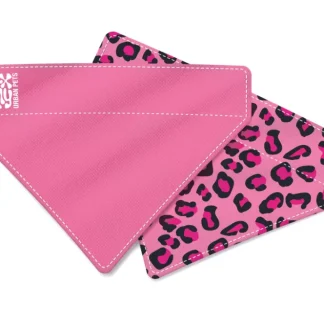 Max & Molly Bandana - Leopard Pink/S -  Макс та Молли Бандана на нашийник для собак рожевий леопард , розмiр S