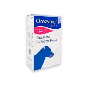 Жувальні смужки Orozyme Орозим для гігієни ротової порожнини собак, L для великих порід від 30 кг