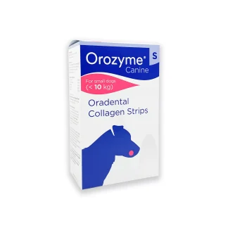 Жувальні смужки Orozyme Орозим для гігієни ротової порожнини собак, S для малих порід до 10 кг