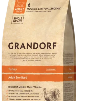 GD Cat Sterilized Turkey 0,4 кг/ Грандорф індичка для стерилізованих котів 0,4 кг
