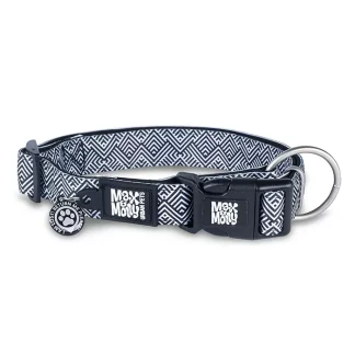 Smart ID Collar - Mykonos Black/L