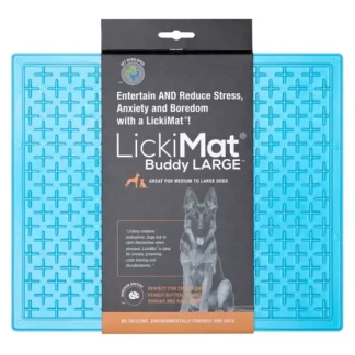 LickiMat Buddy Large - килимок для повільного годування, великий зелений