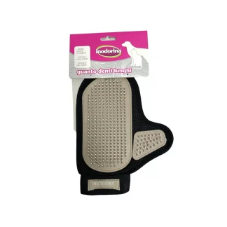 Inodorina Long Tooth Glove - Рукавичка з подовженими зубчиками для вичісування собак та котів
