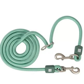 Max & Molly Rope Leash 2m ? 10mm - Matrix 2.0 Jade/M-L - Макс та Молли Мотузковий поводок 2м ? 10мм - Matrix 2.0, нефритовий, розмір M-L