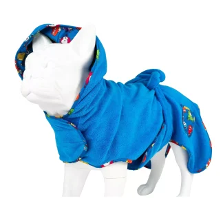 Max & Molly Bath Robe 55cm - Little Monster/M - Макс та Молли Халат 55 см - Маленький монстр, розмір M