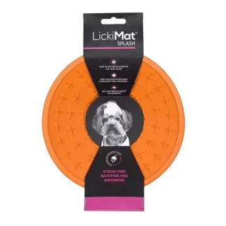 DOG SPLASH ORANGE / Килимок для повільного харчування