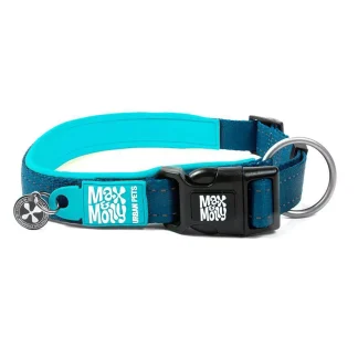 Нашийник для собак блакитний Матрікс Smart ID Collar - Matrix Sky Blue/XS