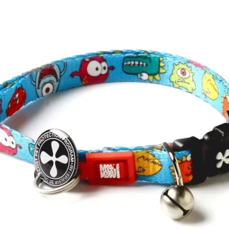 Smart ID Cat Collar - Little Monsters/1 size