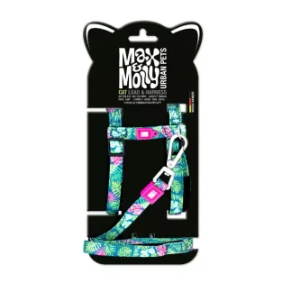 Cat Harness/Leash Set - Tropical/1 Size