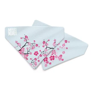 Max & Molly Bandana - Cherry Bloom/S -  Макс та Молли Бандана на нашийник для собак Вишневий цвіт , розмiр S