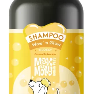 Шампунь для собак із вівсянкою та авокадо для блиску шерсті Dog Shampoo Glossy Coat, Wow Glow 250 мл