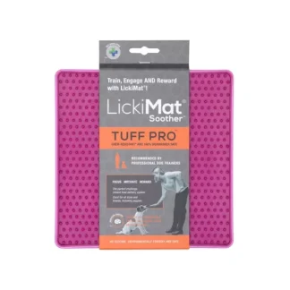 LickiMat Soother TUFF PRO - килимок для повільного годування, твердий (PINK)