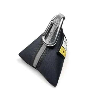 Сумка для пакетиків Сіра Poo Bag Carrier  - Silver