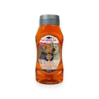 Олія лосося Mavsy Salmon Oil для собак та котів, 500 мл