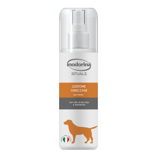 Inodorina Rituals Ear Lotion - Лосьйон для очищення вух для собак та котів, 100 мл