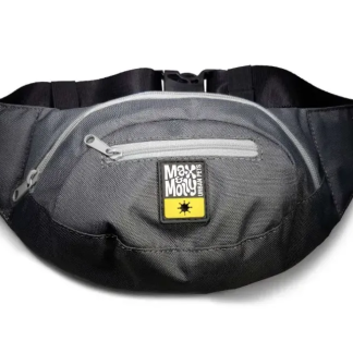 Сумка поясна для ласощів Сіра Waist Bag - Silver